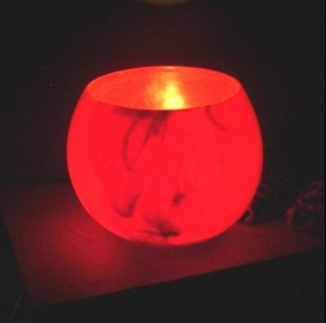 Red Beeswax Luminaries image 2